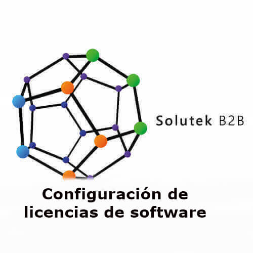 configuración de licencias de software
